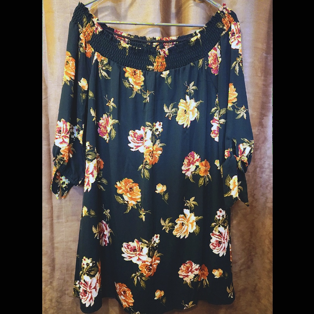 Off shoulder Floral Dress